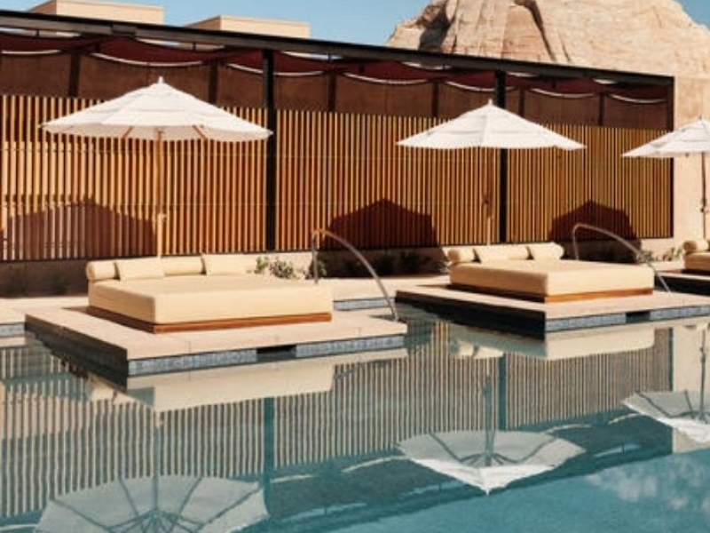 Camp Sarika Pavilion Plunge Pool © Amangiri Camp Sarika Pavilion Plunge Pool